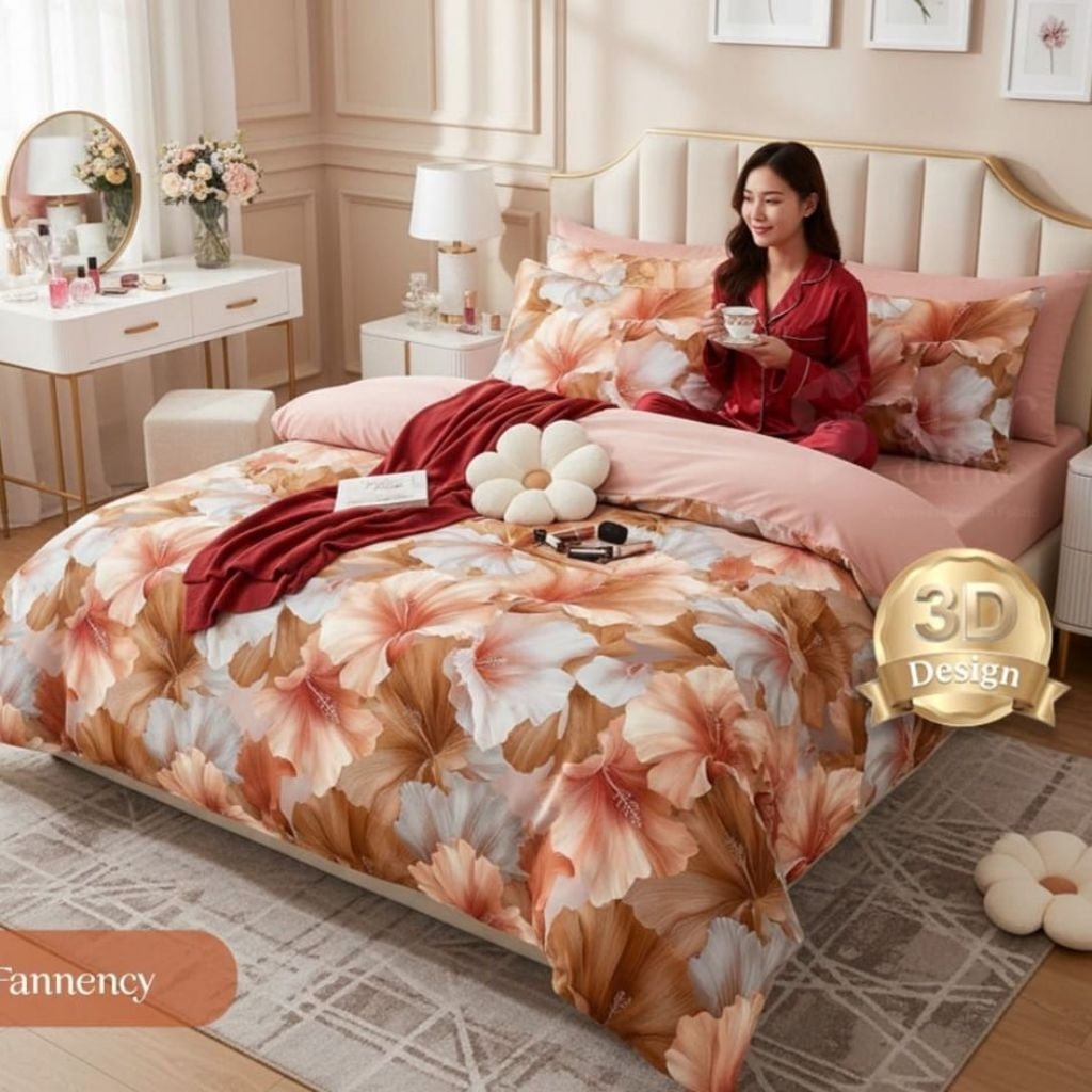 Sprei Fannency / Jahit Sprei Murah / Sprei Star Collection / Suplier Sprei Zleepi