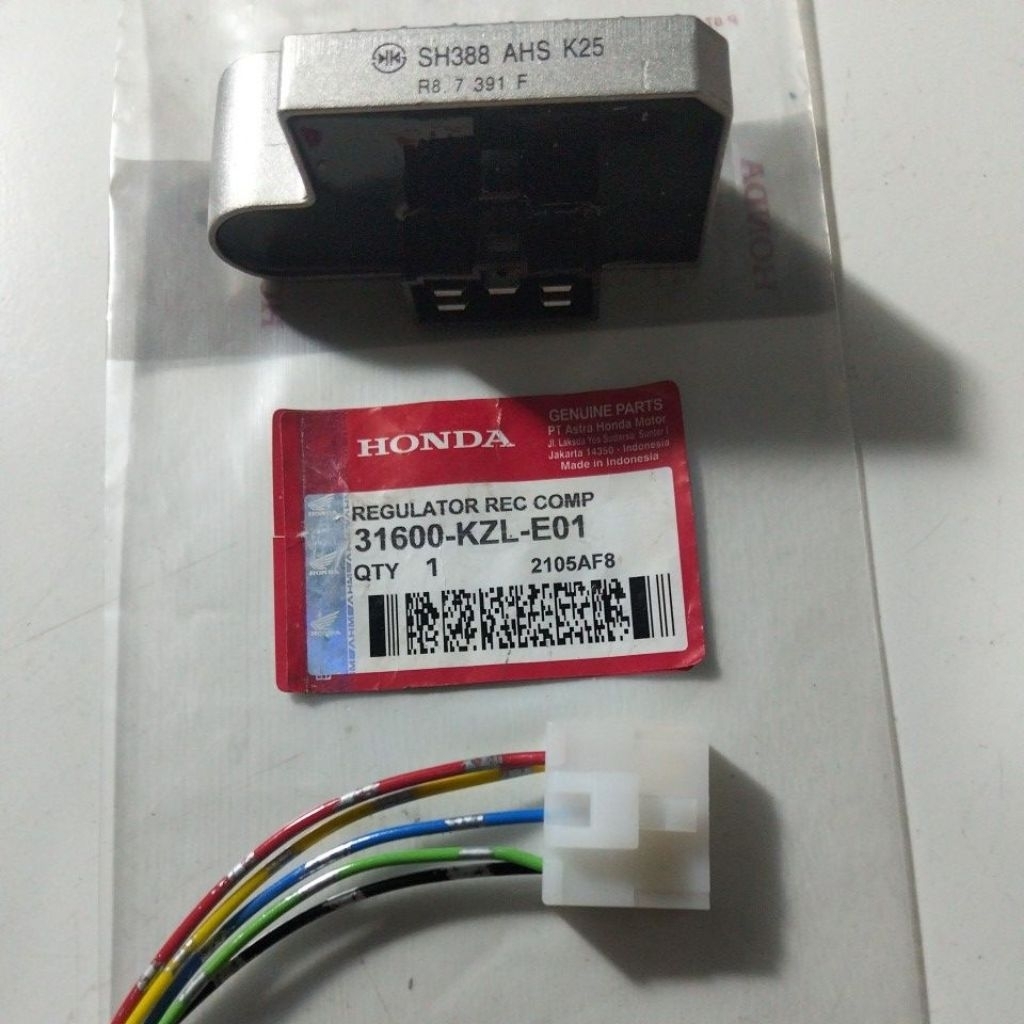 paket kiprok/regulator beat injeksi stater kasar 2012 keatas+socket kiprok