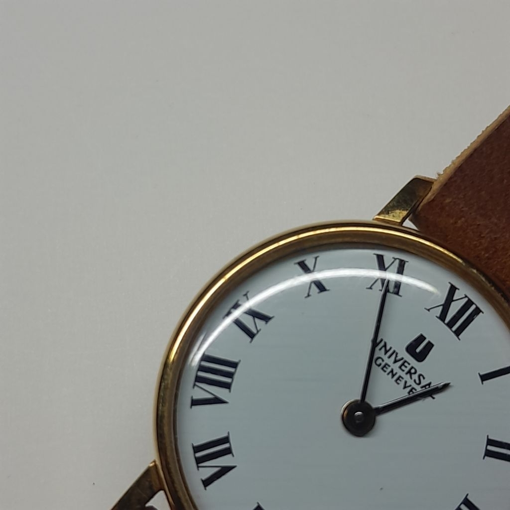 Jam tangan original Universal geneve ladies 16 kt gold Swiss made
