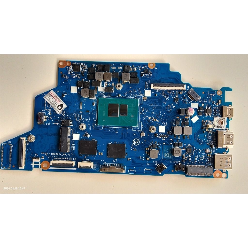motherboard mati laptop acer aspire 3 a314 36 core i3 gen 11