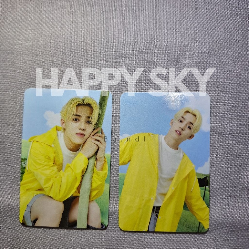 (2pcs) Photocard SCOUPS SEVENTEEN HEAVEN OFFICIAL || CARAT VERSION