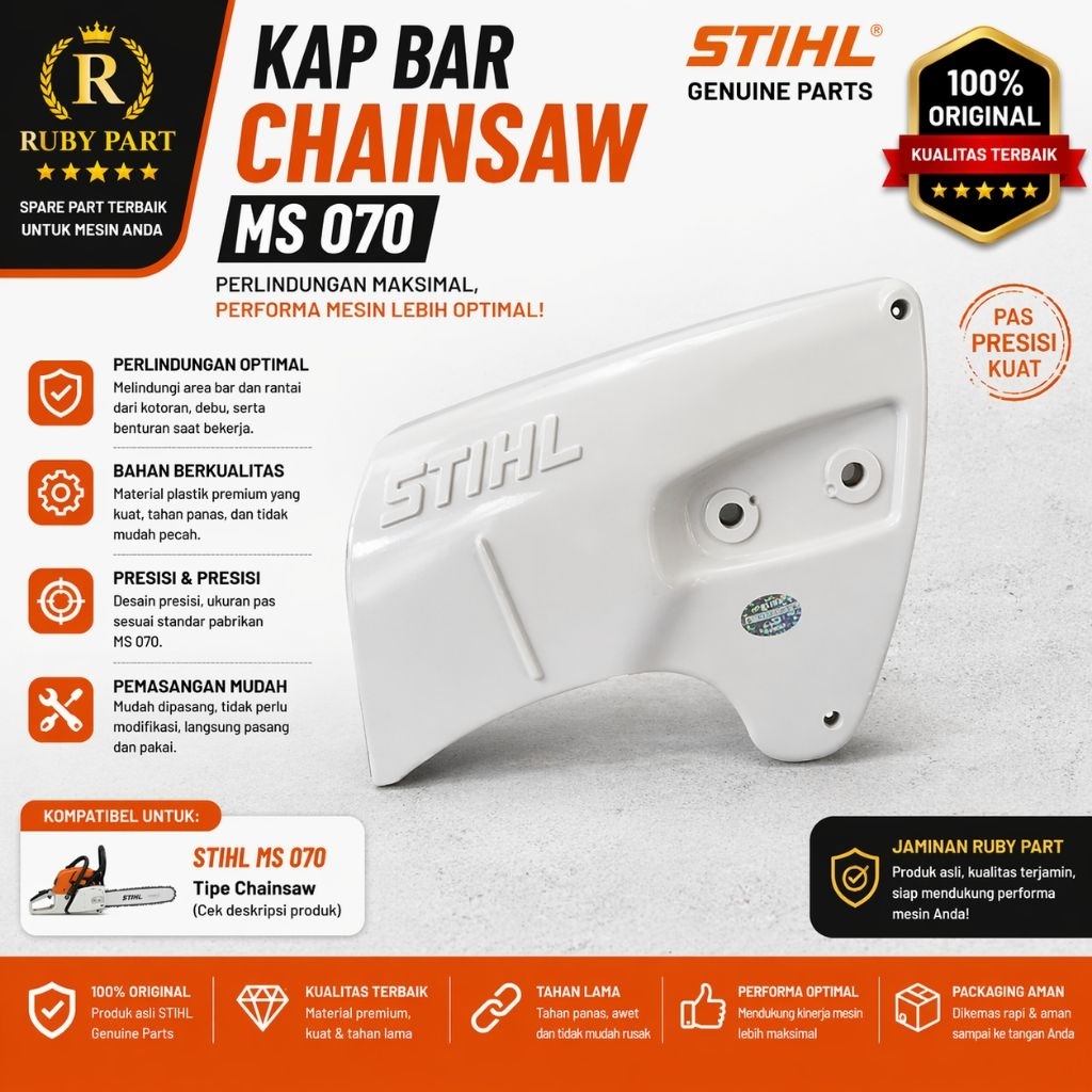 Stihl Kap Bar Chainsaw Ms070 Ori