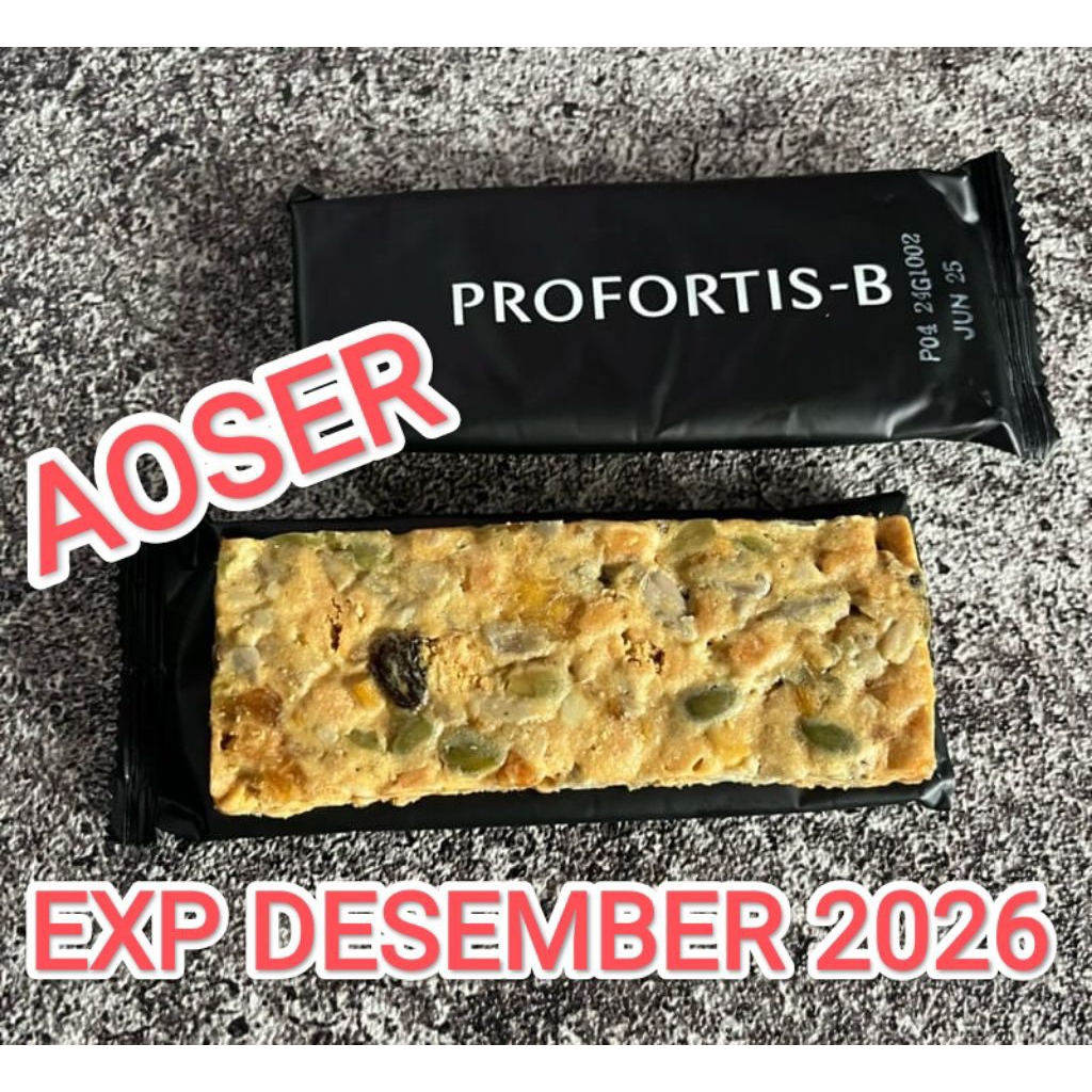 PROFORTIS BISKUIT B FITBAR MAKANAN TNI EXP DESEMBER  2026