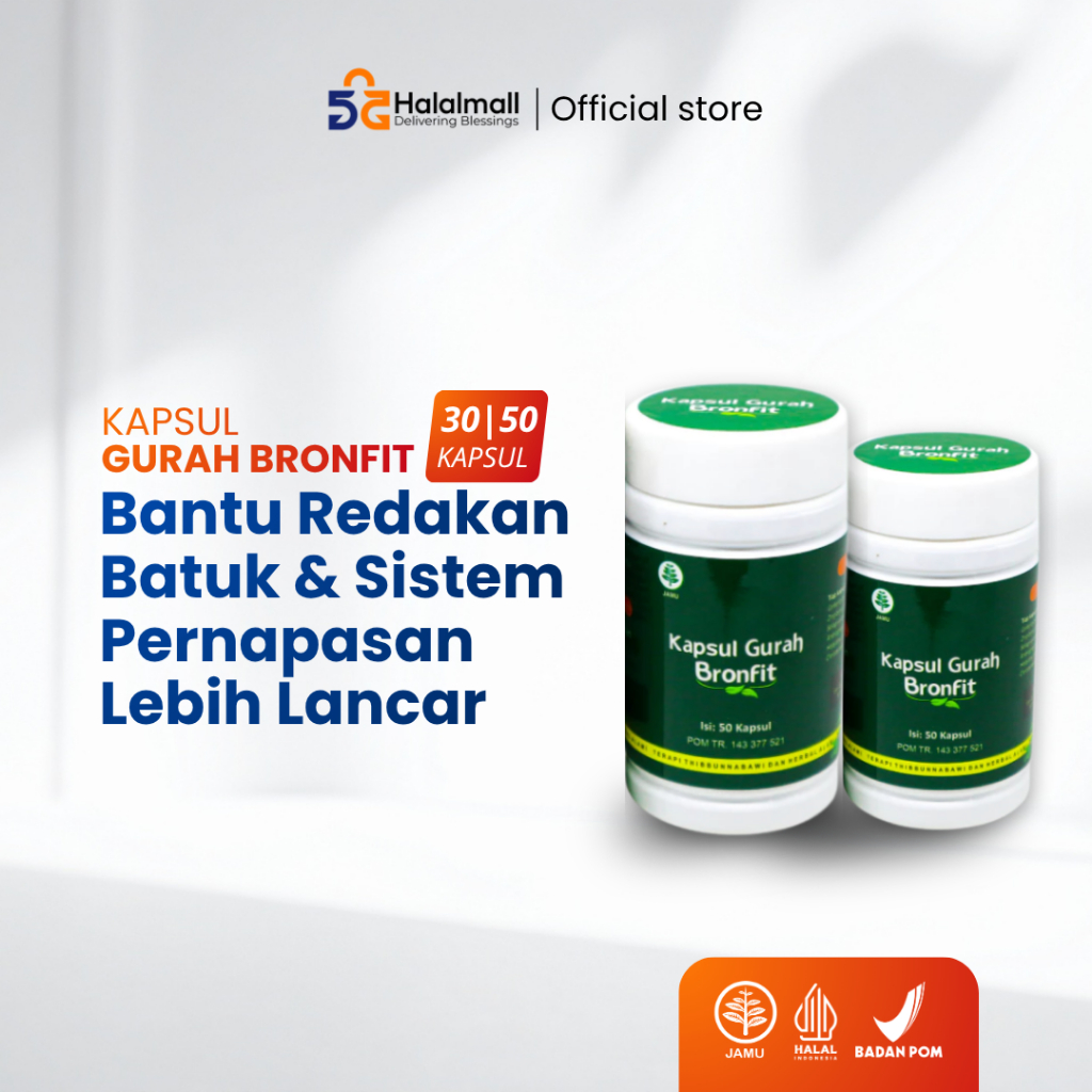 NATURAFIT GURAH BRONFIT Herbal Batuk Berdahak Bantu Melegakan Pernafasan Dan Atasi Gangguan Pernapas