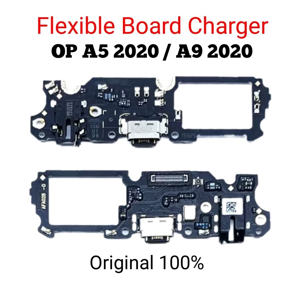 Flexibel Charger Konektor Cas Oppo A5 2020 / A9 2020 Plus IC Original Papan Cas Oppo A5 2020 / A9 20
