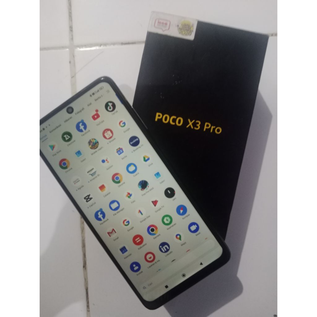 HP POCO X3 pro second
