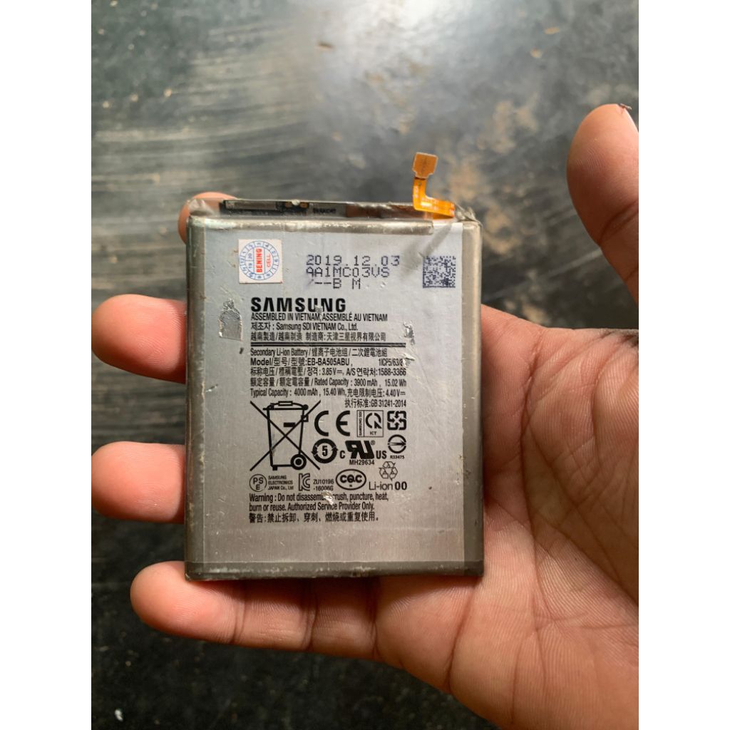 Sparepart samsung a50 copotan original hp