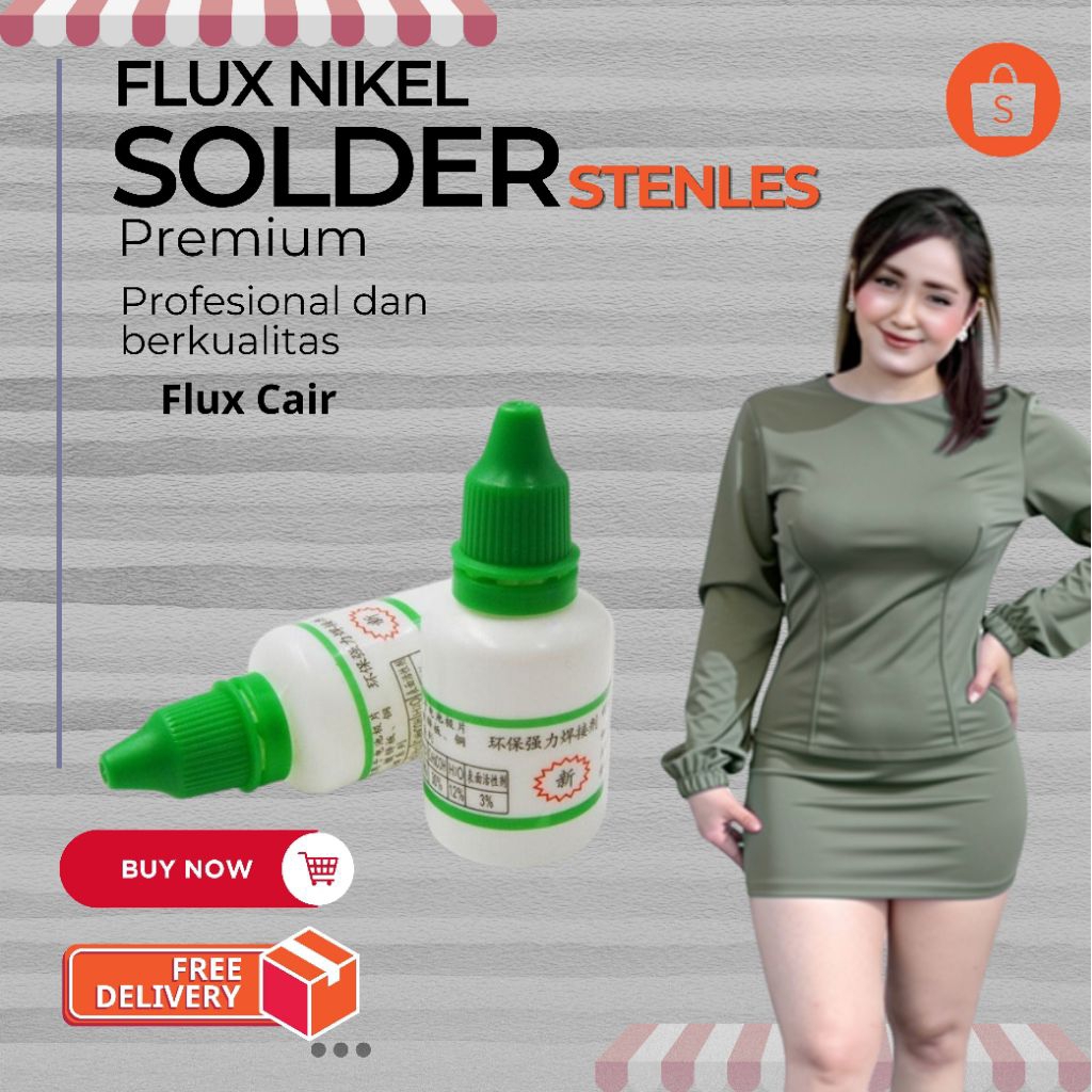 Flux Cair Solder Stenles