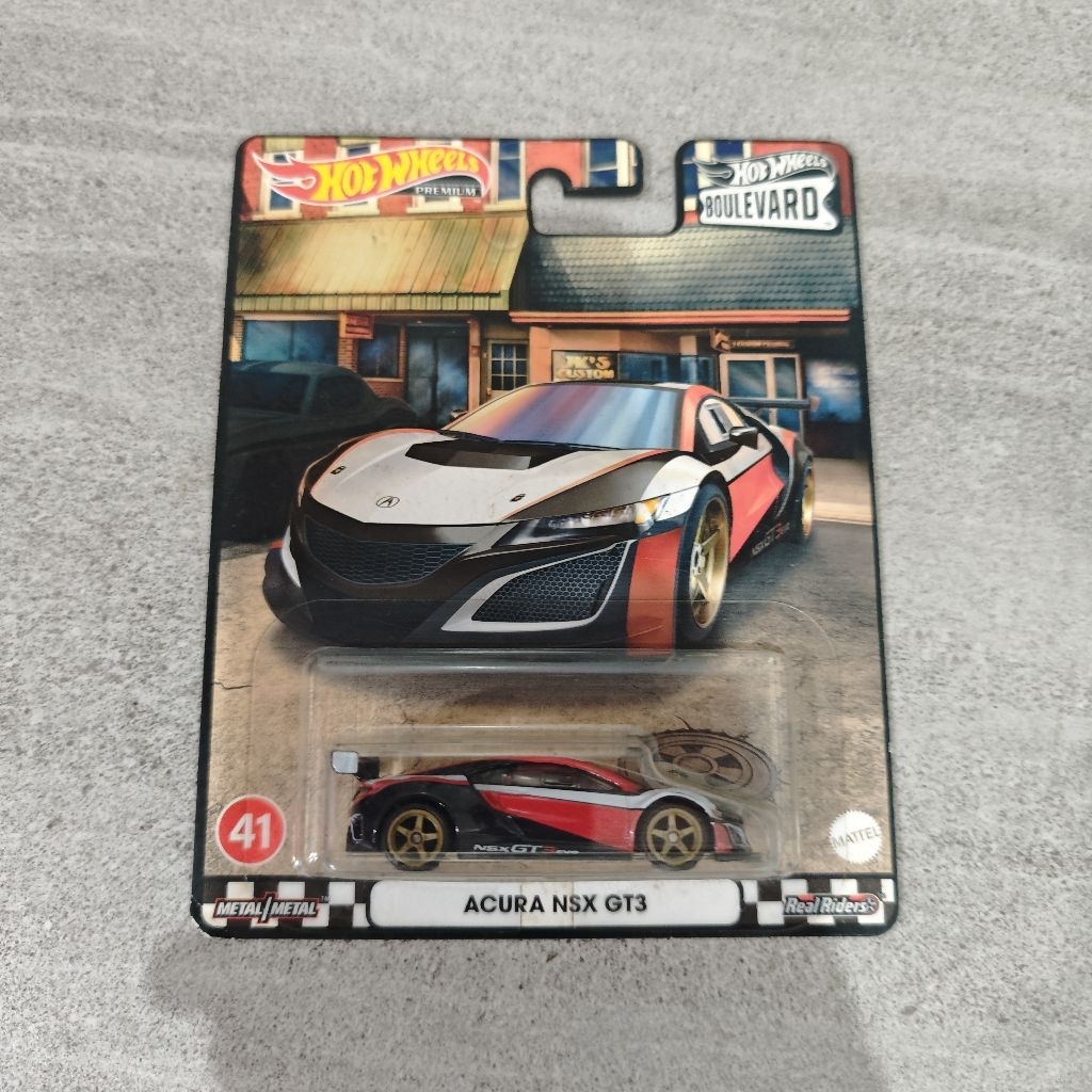 Hotwheels Premium Acura NSX GT3 Boulevard