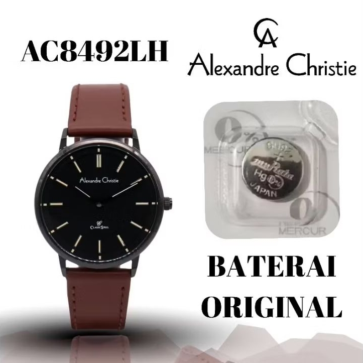 Baterai jam ALEXANDRE christie original AC8492LH