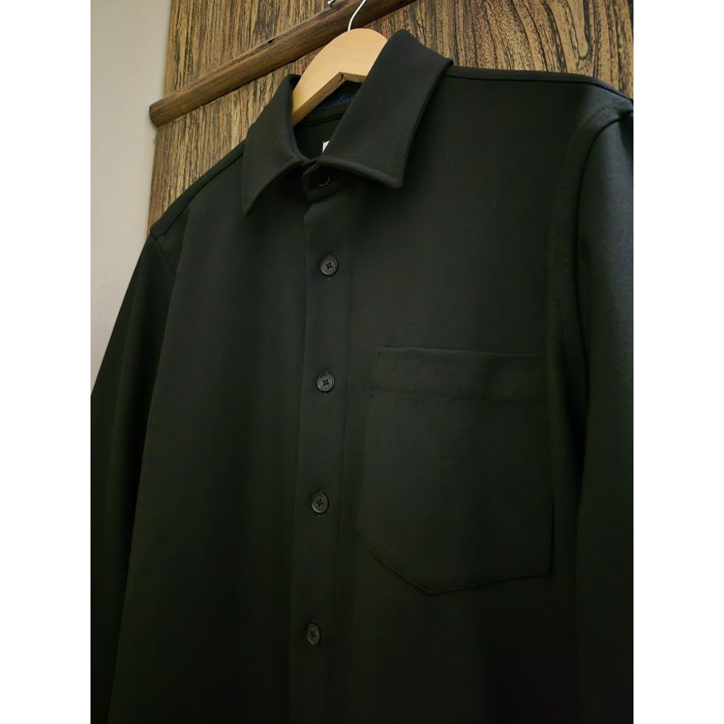 (PRELOVED) KEMEJA LACOSTE HITAM ORIGINAL