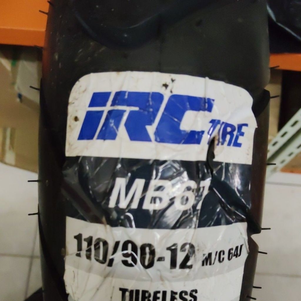 BAN IRC RING 12 UKURAN 110/90