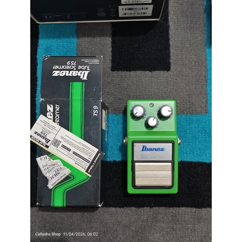 Pedal Efek Gitar Ibanez TS9 Tube Screamer