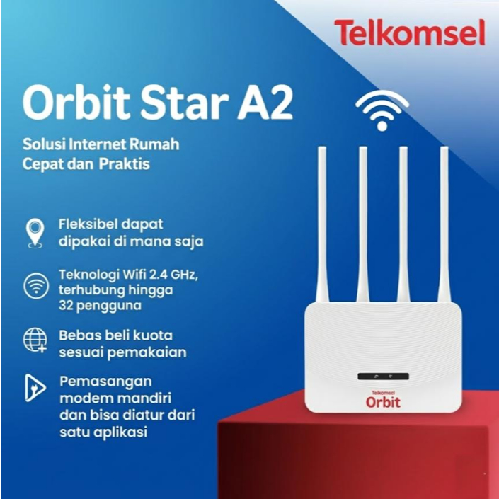 Modem orbit A2 PROMO - ORBIT STAR A2