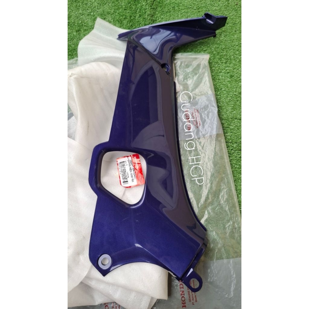 Cover L M/P Side Purple Sayap Dalam Ungu Supra V X XX 100 Supra Fit Old 64450-KEV-880FMI Ori Honda G