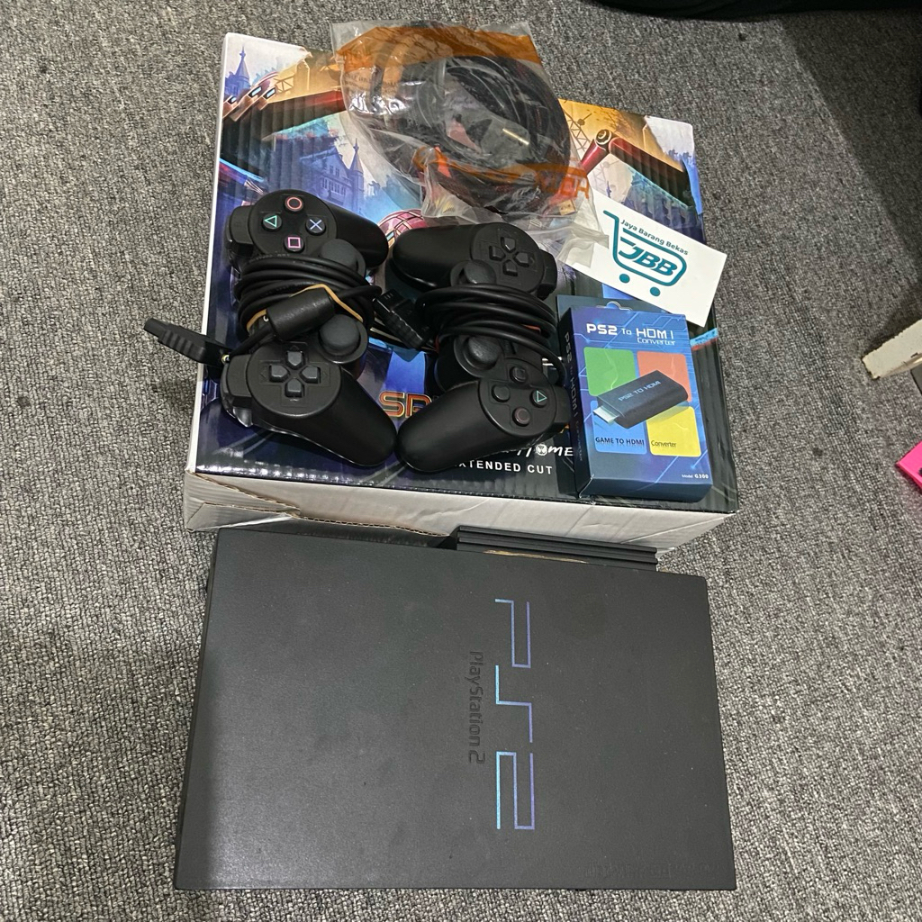 SONY Playstation2 PS2 Storage 80GB/160GB PLAYSTATION PS 2 Full Game Second