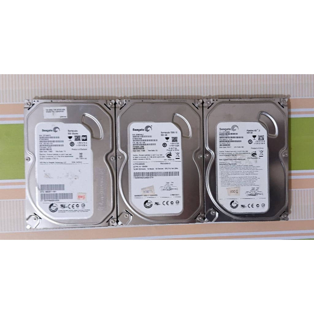 HDD 500gb 100%