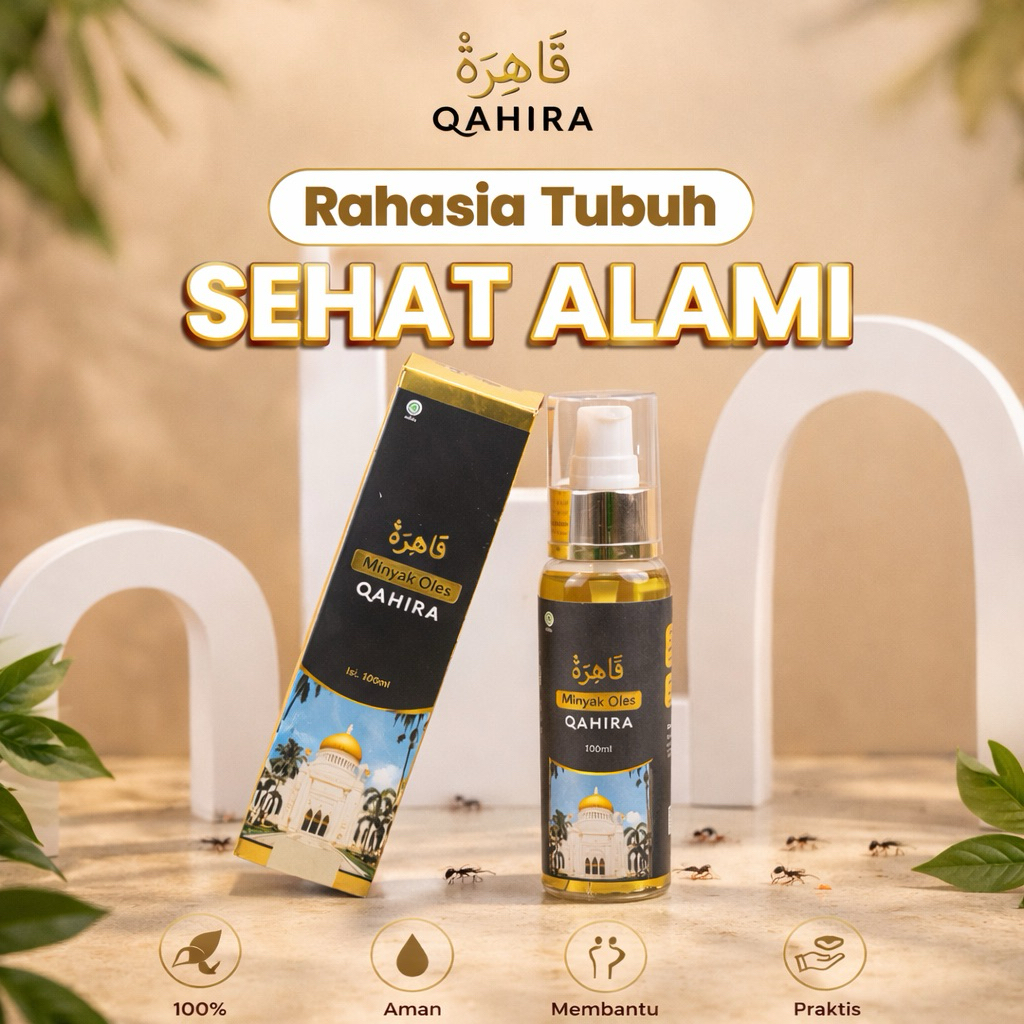 Minyak Qahira Habbatussauda Asli 100% Original Minyak Gosok Qahira Minyak Oles Penyembuh Penyakit Ha