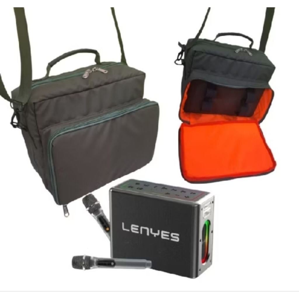 tas penyimpanan speaker Lenyes S861 sofcase speaker orgnizer taa custom waterproof bag,