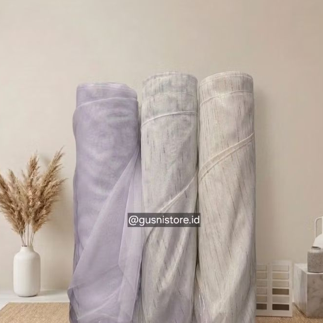 Bahan Vitrase Gorden | Vitrase Daleman Gorden | Vitrase Meteran | Vitrase Voil Putih | Vitrase Serat