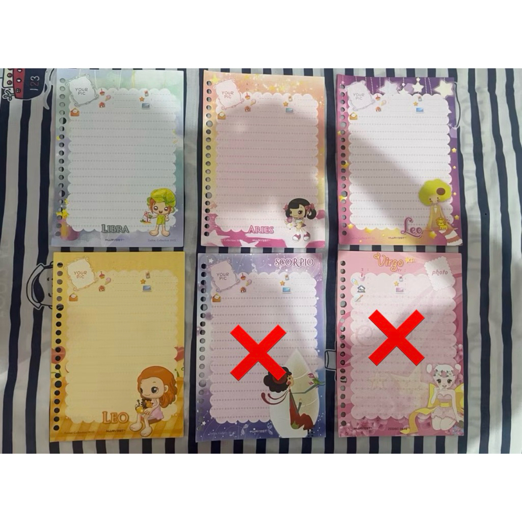 Kertas Harvest Binder Zodiac adition