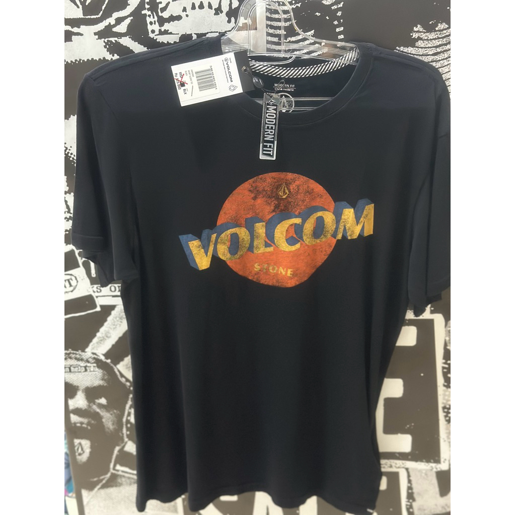 VLCM planet surf baju kaos hitam motif NEW ORIGINAL 100%