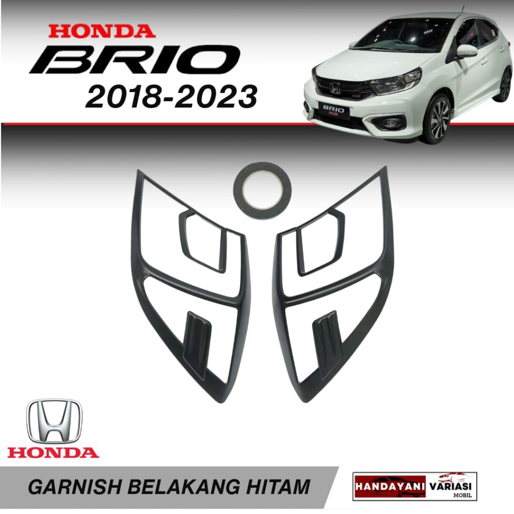 Garnish Cover Lampu Belakang Honda Brio 2018 2023