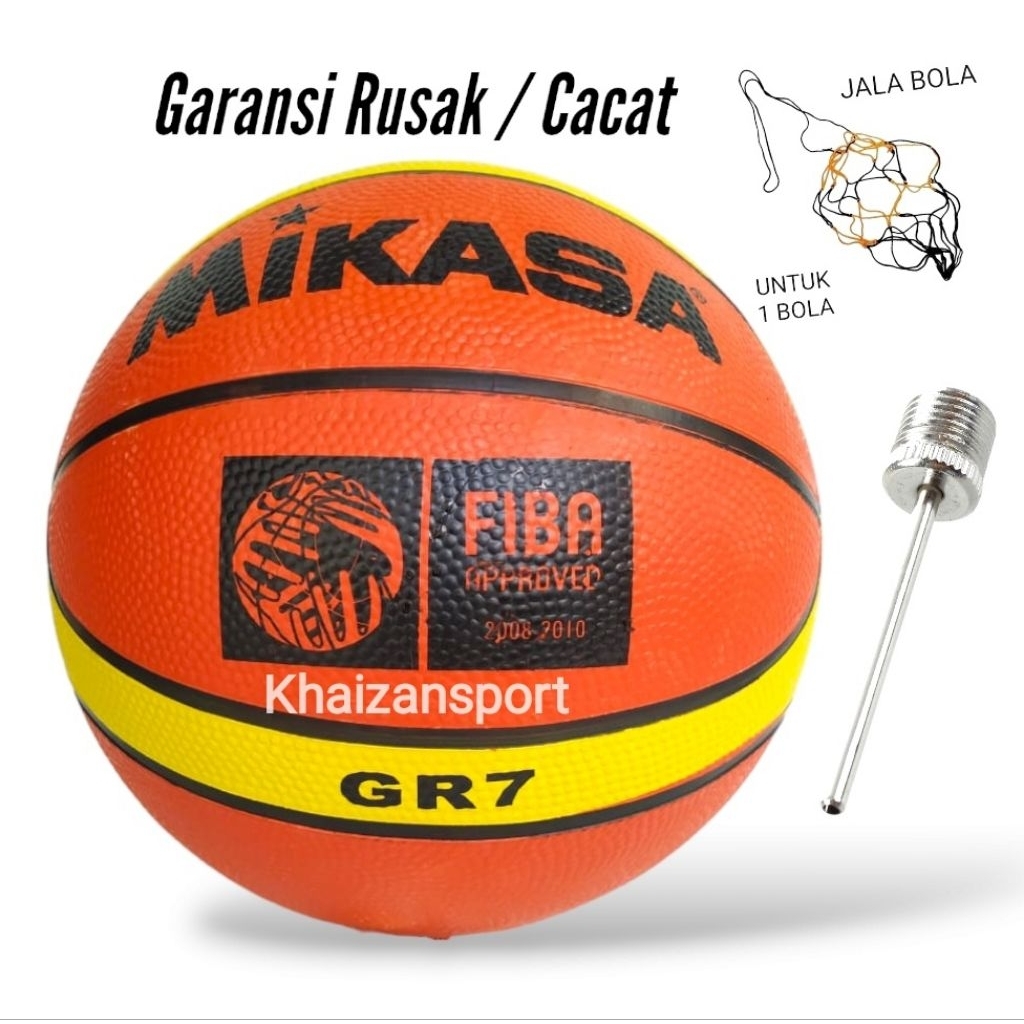 Bola Basket MIKASA Pres Karet Original Size 7 , Bola Basket No 7 , Bola Basket Original