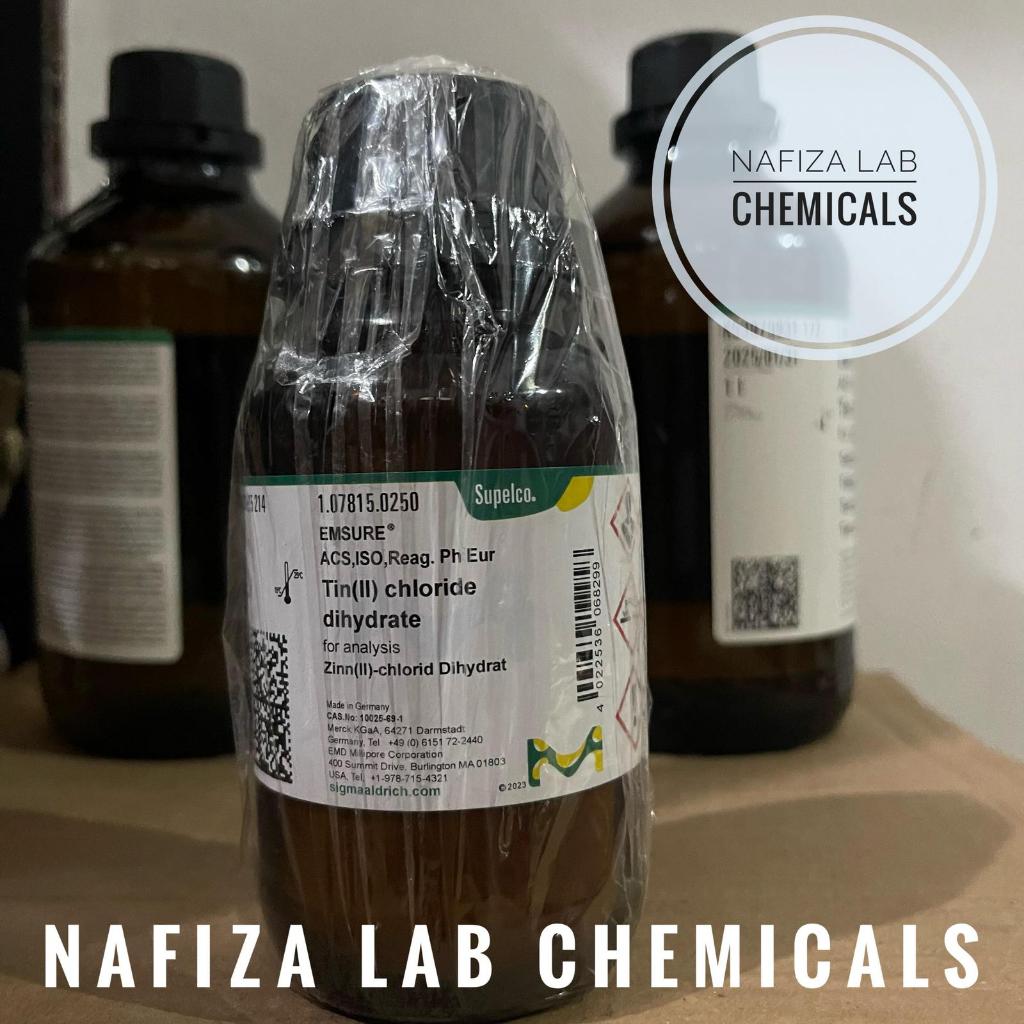 TIN II CHLORIDE 1GR MERCK 107815 / TIMAH II KLORIDA / SnCl2 (REPACK)