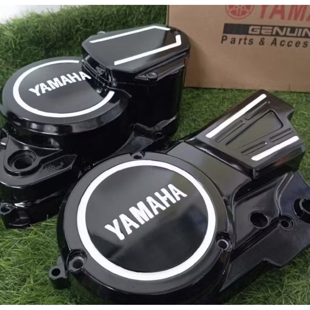 BAK MAGNET + BAK KOPLING SET HITAM KANAN KIRI YAMAHA RK KING NEW RX KING ORI