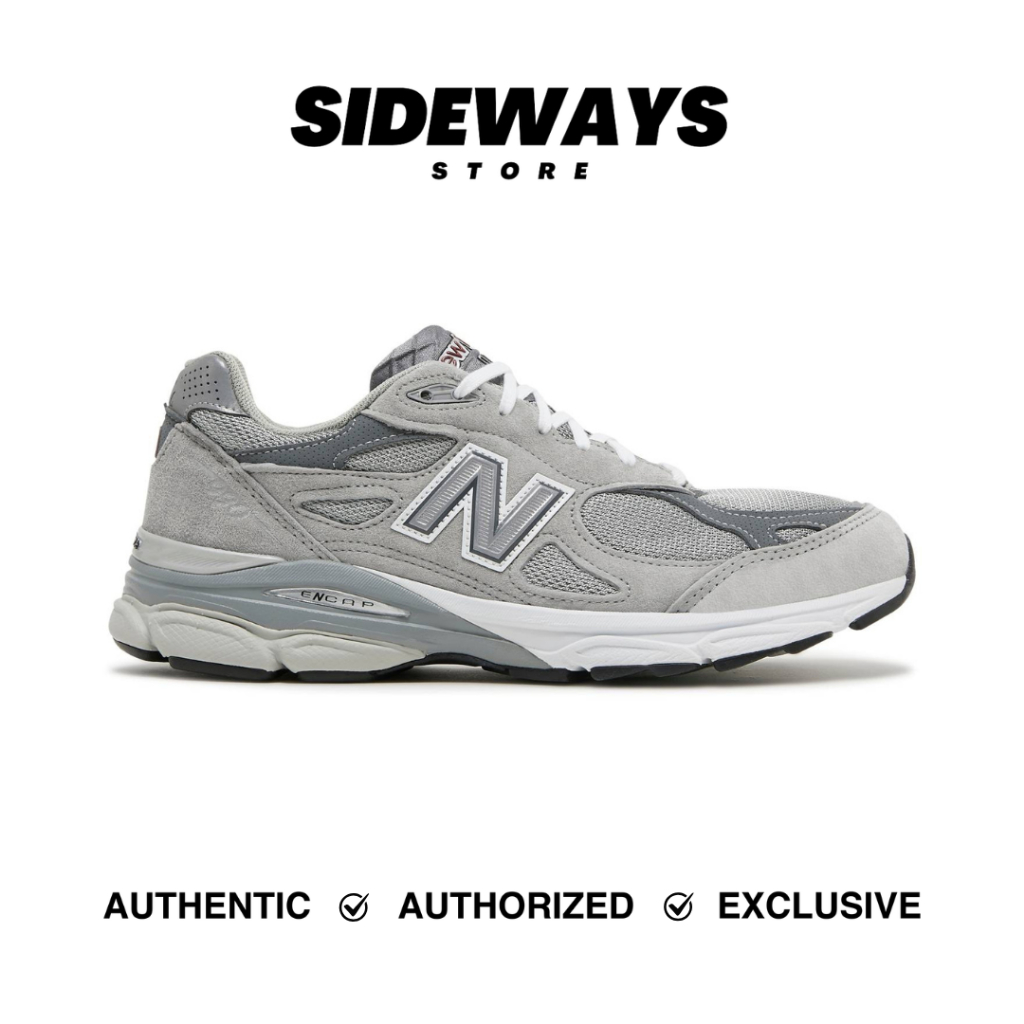 New Balance 990v3 Made in USA Grey (M990GY3) - 100% Original Guarantee