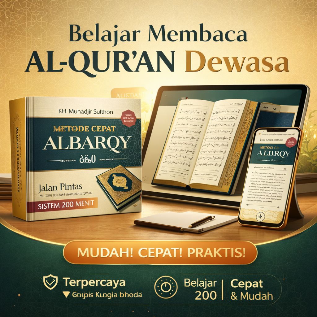Book Learning to Read the Quran Adult 200 minutes Albarqy Shortcuts without DVDs