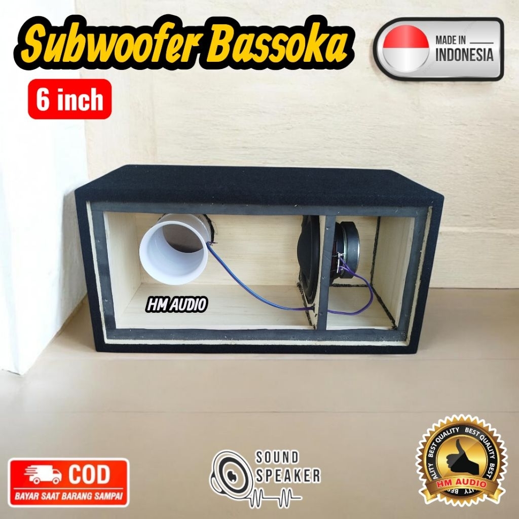 Subwoofer Basoka Pasif 6 inch