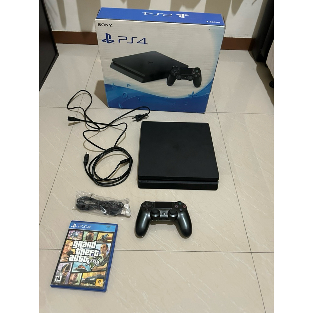 ps4 ps 4 playstation 4 slim 1 tb seri terbaru 2218b fullset tanpa game