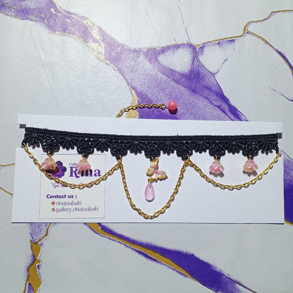 CHOKER LOLITA HARAJUKU DECORA VISUAL KEI JIRAI KEI