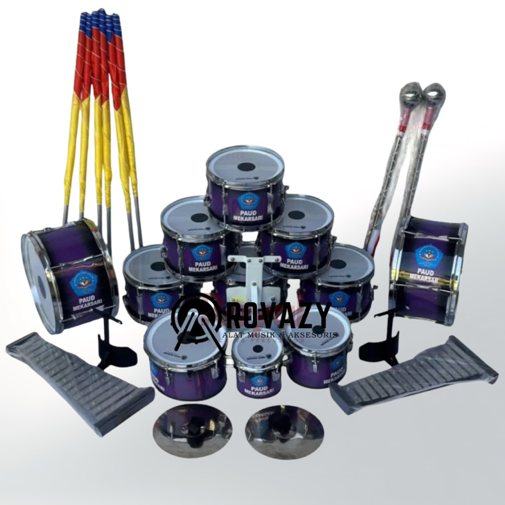 drumband 1 paket drumband TK 20 Personil