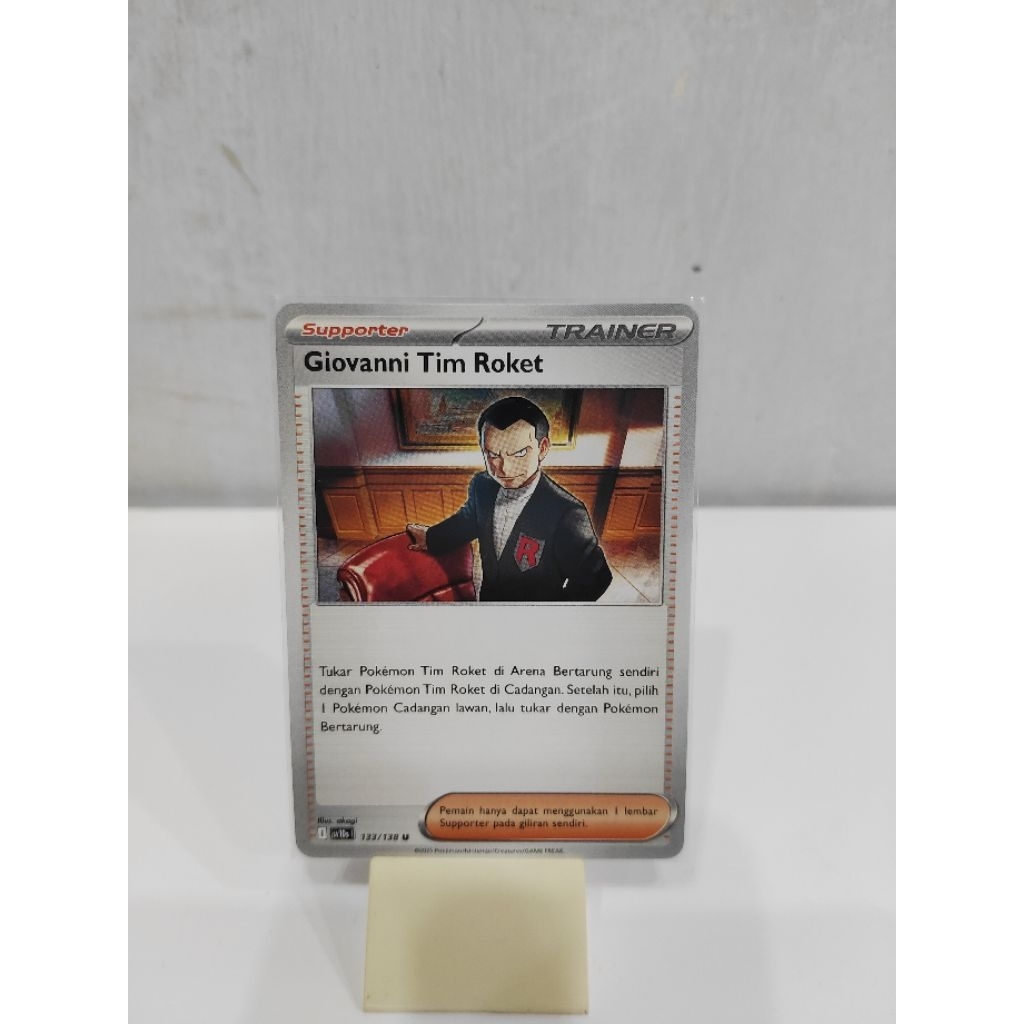 Giovanni tim roket - pokemon tcg Indonesia