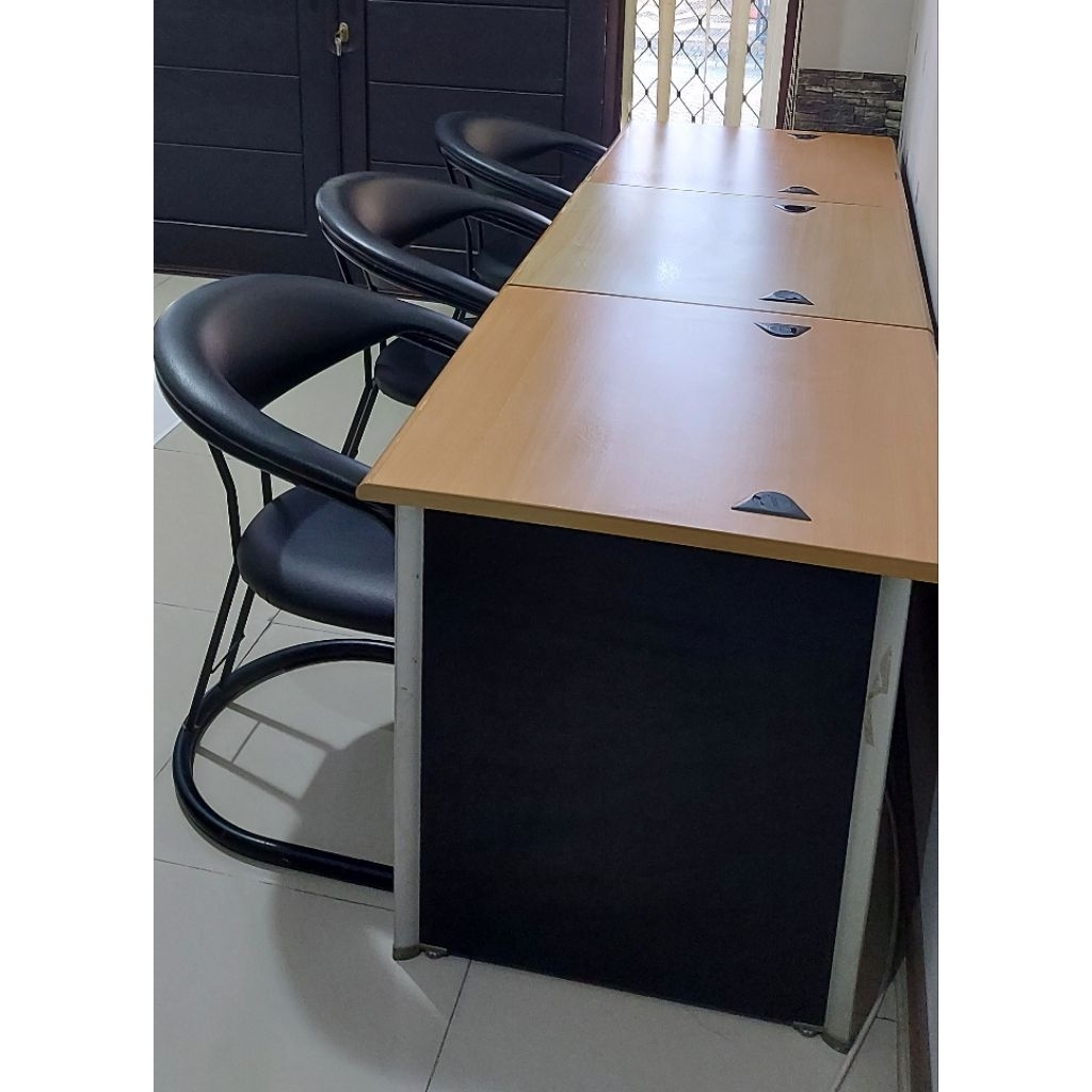 Modera meja komputer EOD-7575 (preowned) meja tulis / meja belajar / meja kantor / meja bekas seken 