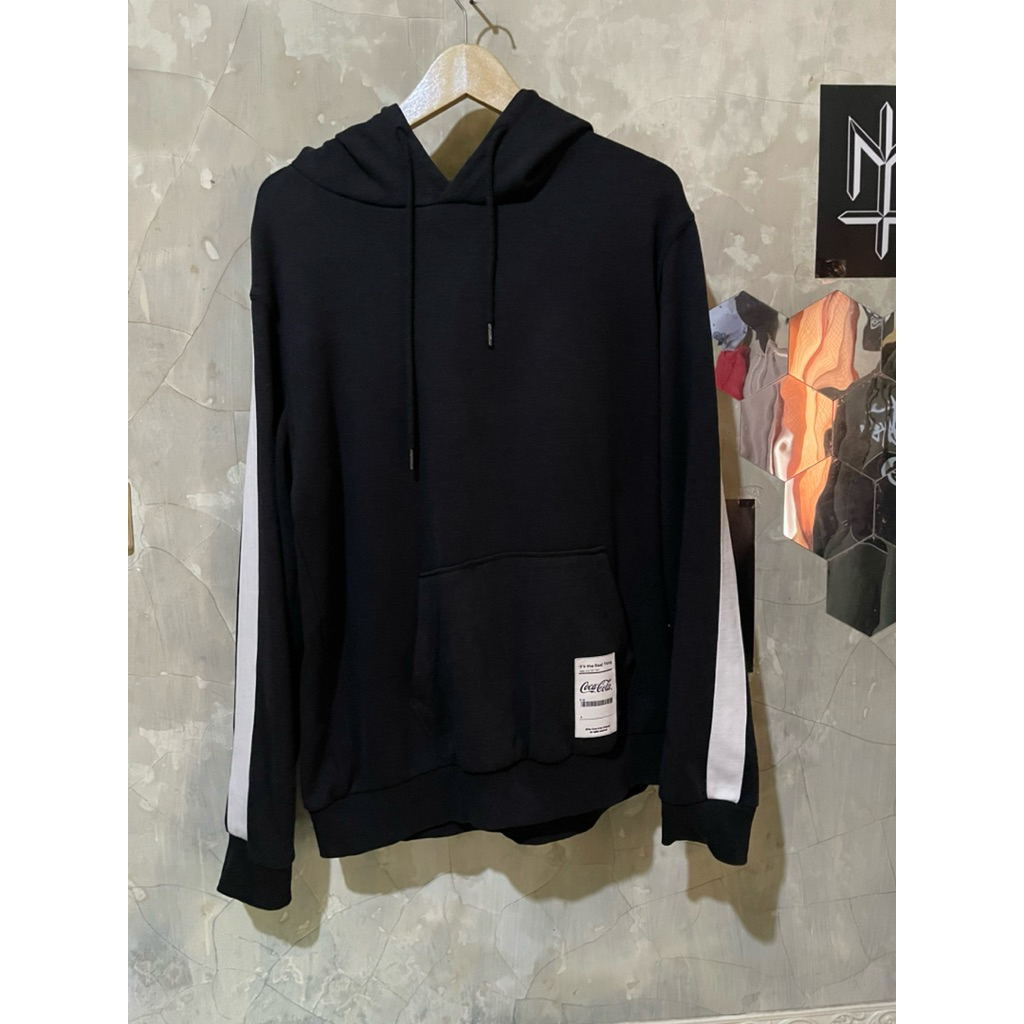 Hoodie Coca-cola spellout