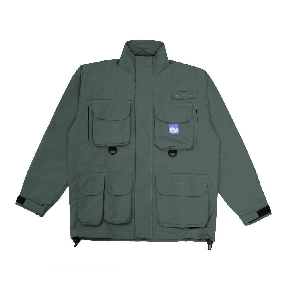 VAST FIELD JACKET - LOGO B.O.T - BOT-VOD-04 - Green