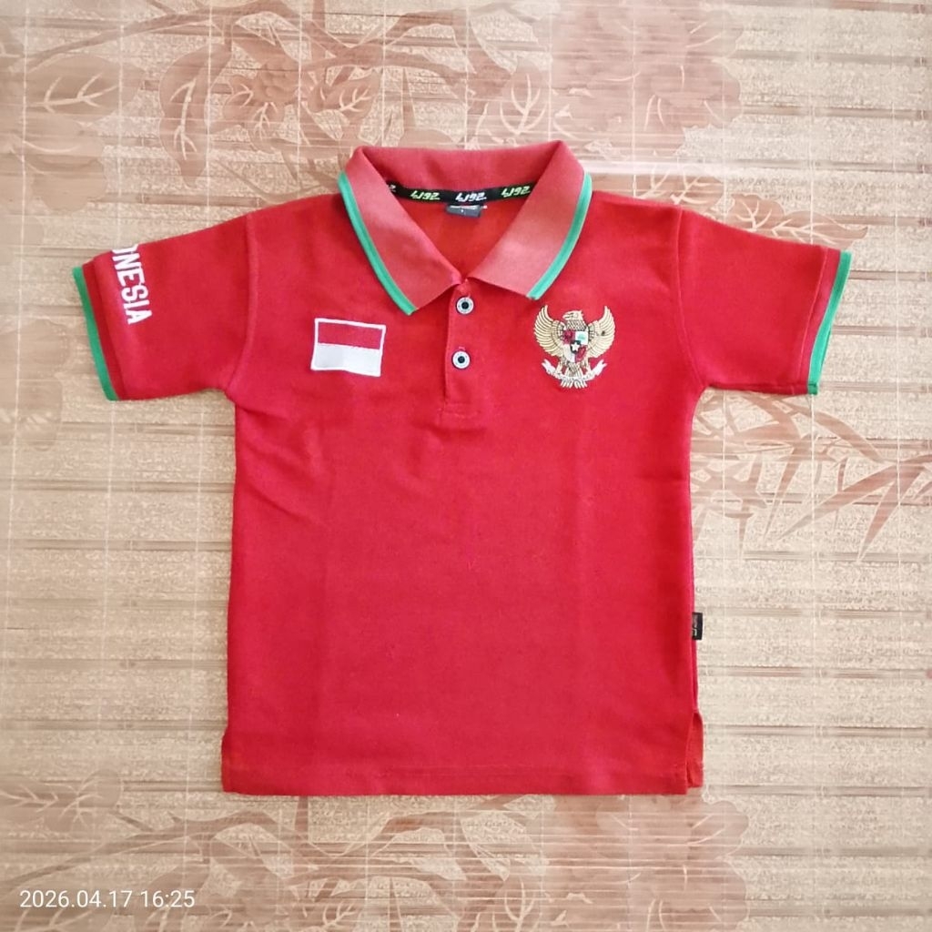 Prelove kaos polo kerah anak laki-laki merk LJ92