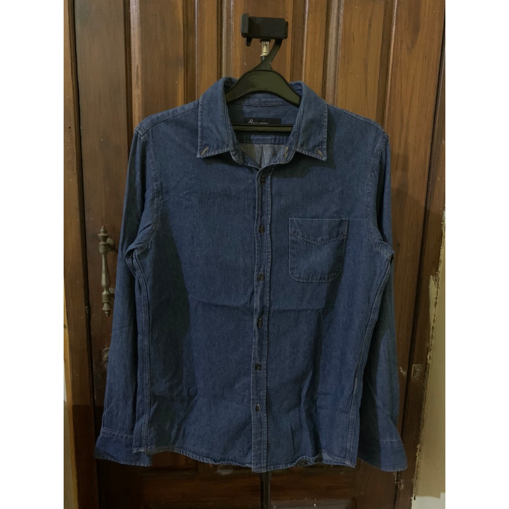kemeja jeans 8second