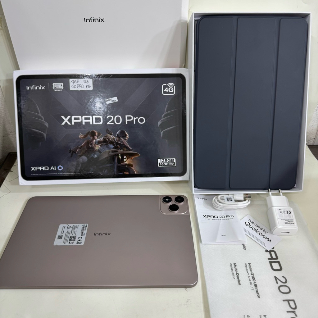 Infinix XPad 20 Pro 4G 8/128gb Fullset Second Garansi Resmi