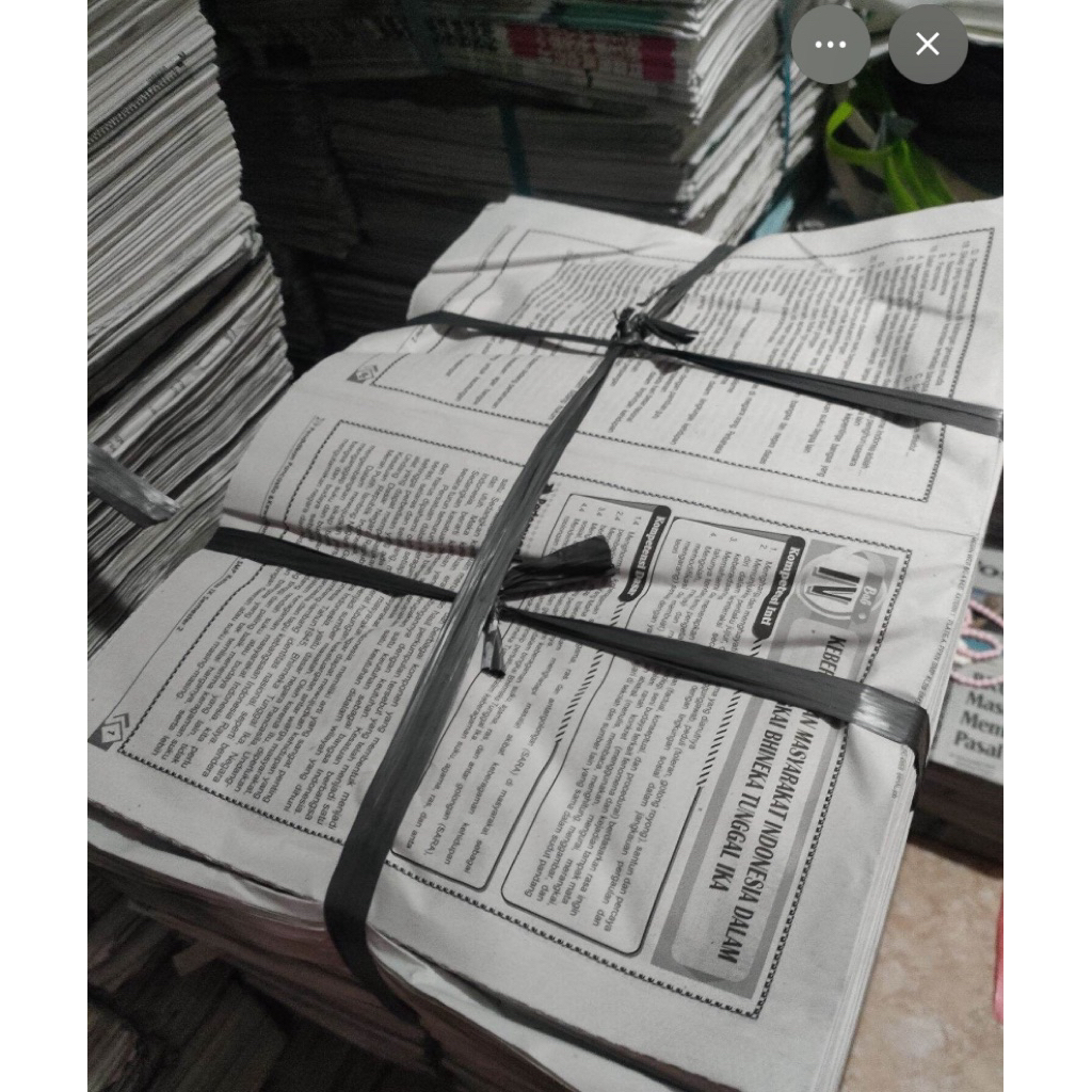 lks bungkus / bungkus kertas / kertas buku / plastik minyak