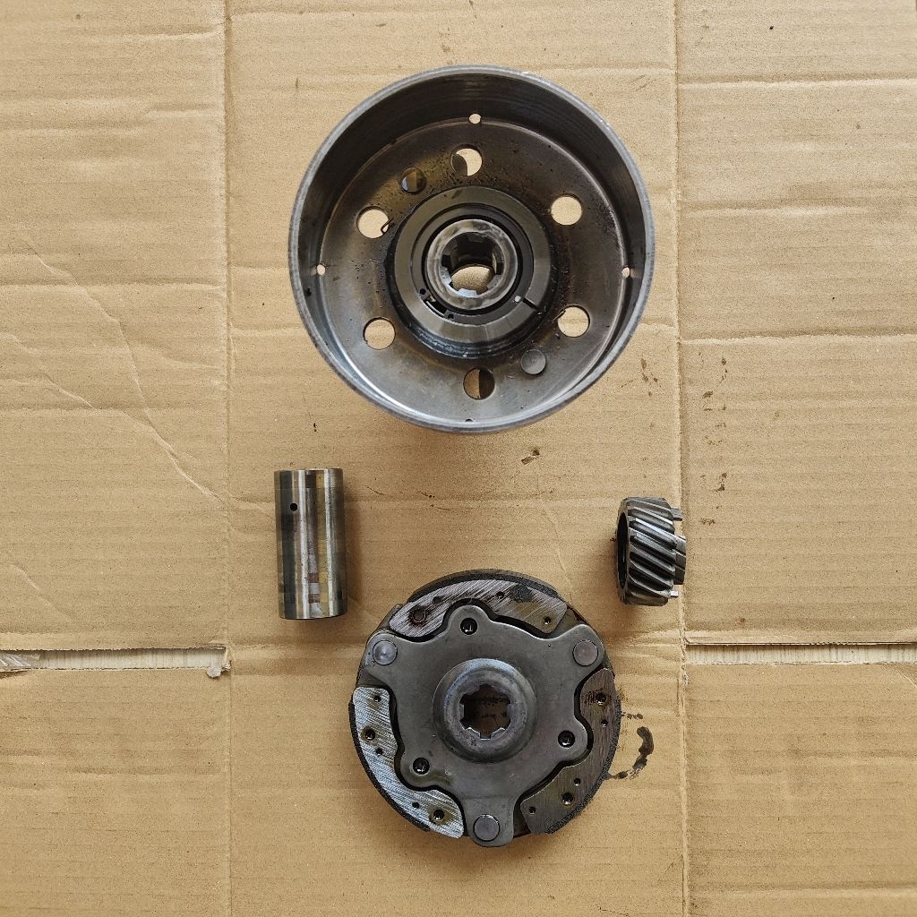 kampas ganda F1 F1Z F1ZR bekas copotan motor masih bagus