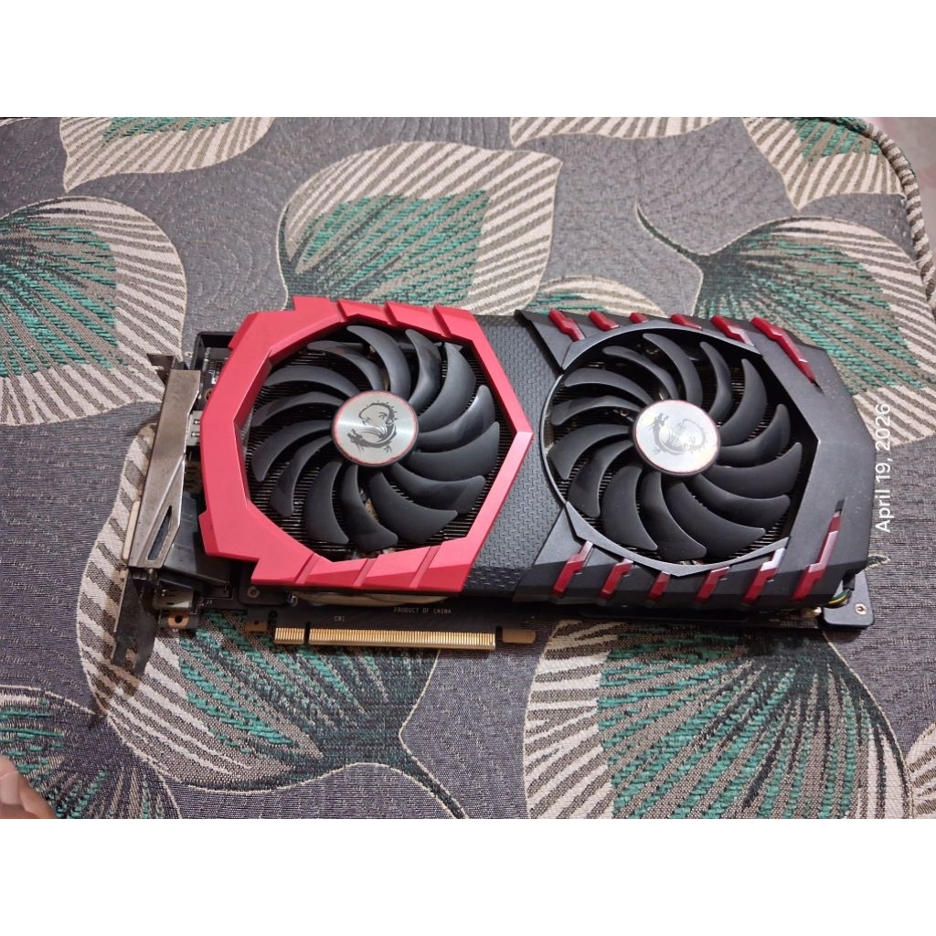 VGA GPU Rusak MSI GTX 1060 6GB Gaming X No Retur