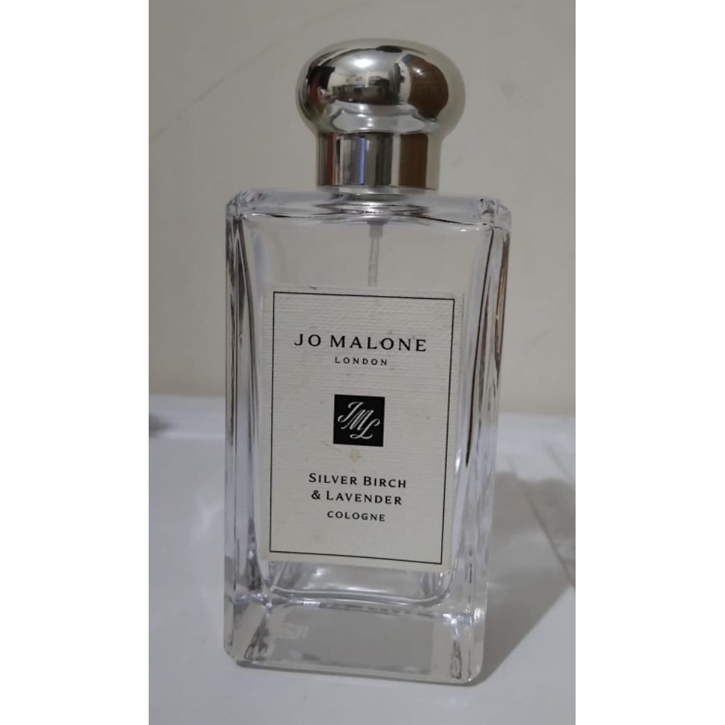 Botol Kosong Ori Parfum Jo Malone London Silver Birch & Lavender Cologne 100 ML TANPA BOX (MINUS PAD
