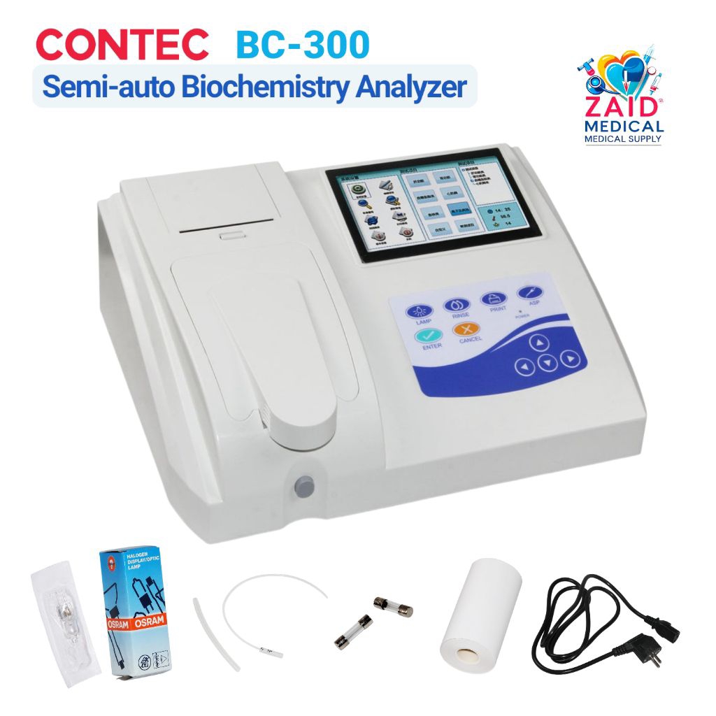 Contec Semi-auto Biochemistry Analyzer BC300 Touchscreen
