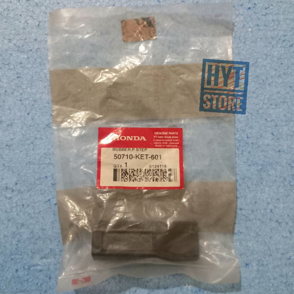 Rubber Pillion Step 50710-KET-601 Karet Bustep Foot Step Pijakan Kaki Belakang Vario 110 CW Techno O