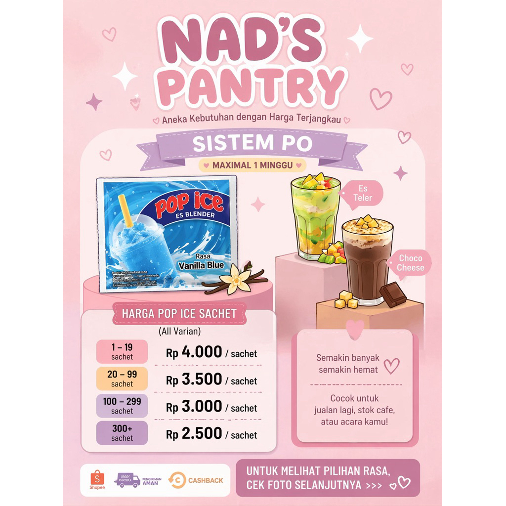 Pop Ice Sachet